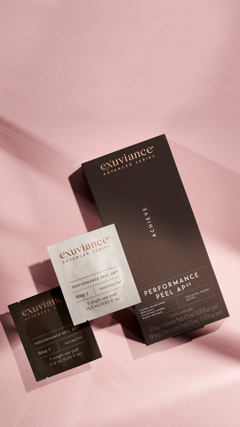 Billede til sociale medier Exuviance Performance Peel AP25 story