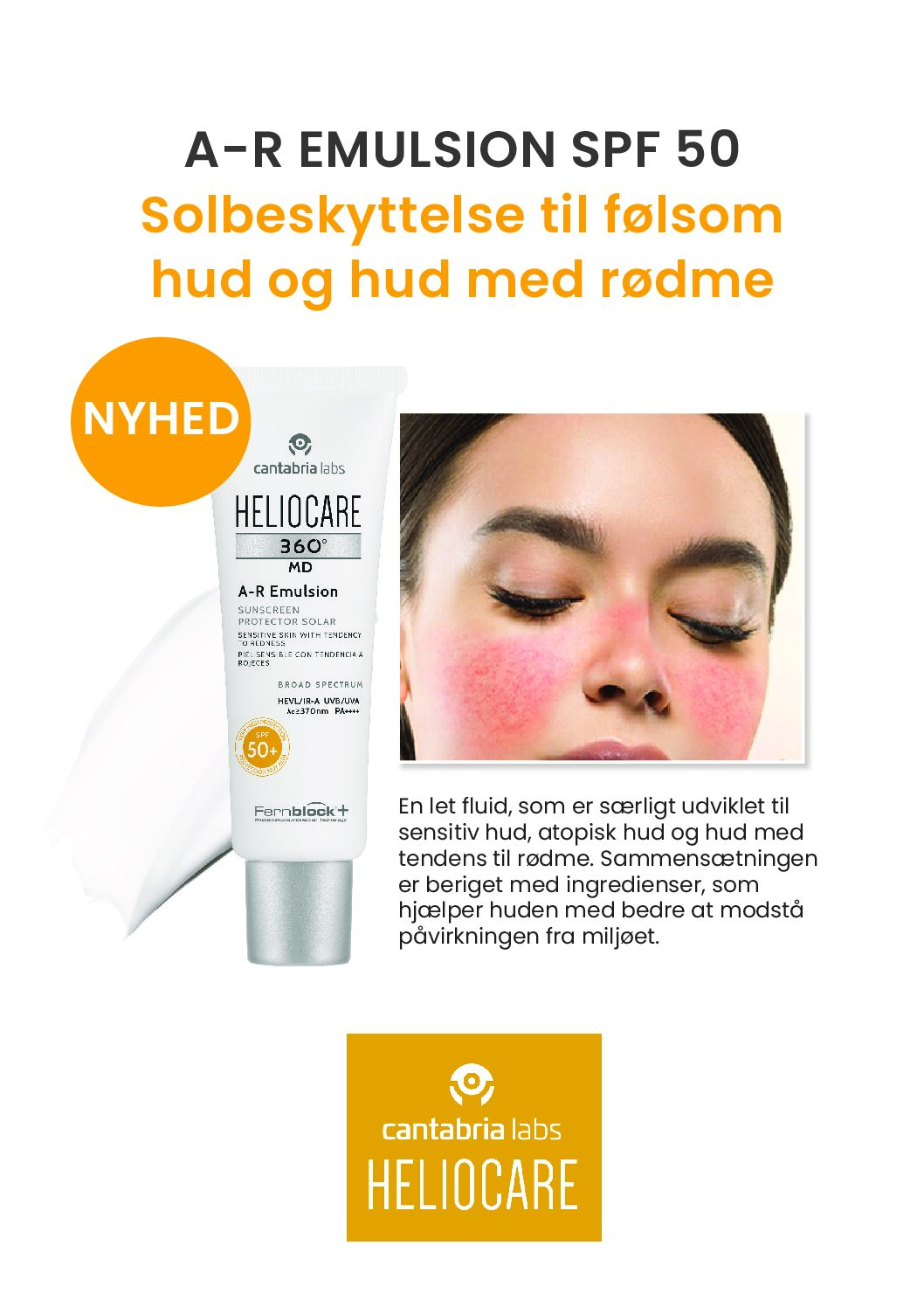 A4-skilt Heliocare AR Emulsion