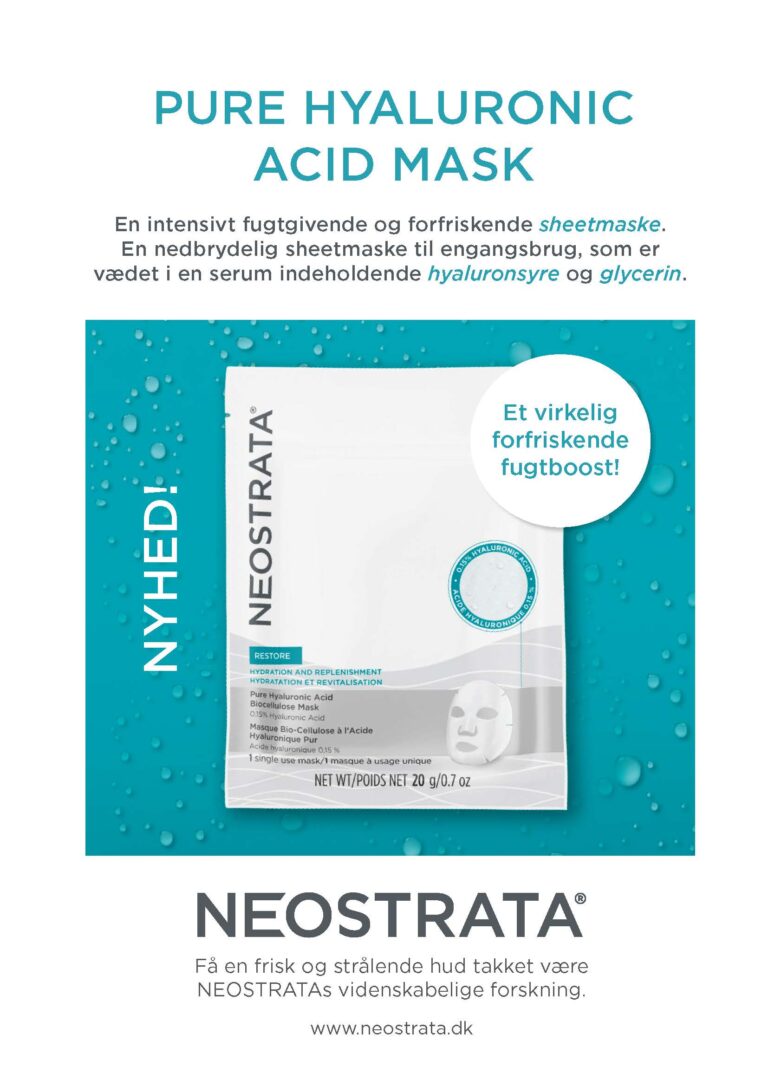 A4-skilt NEOSTRATA Pure Hyaluronic Acid Mask