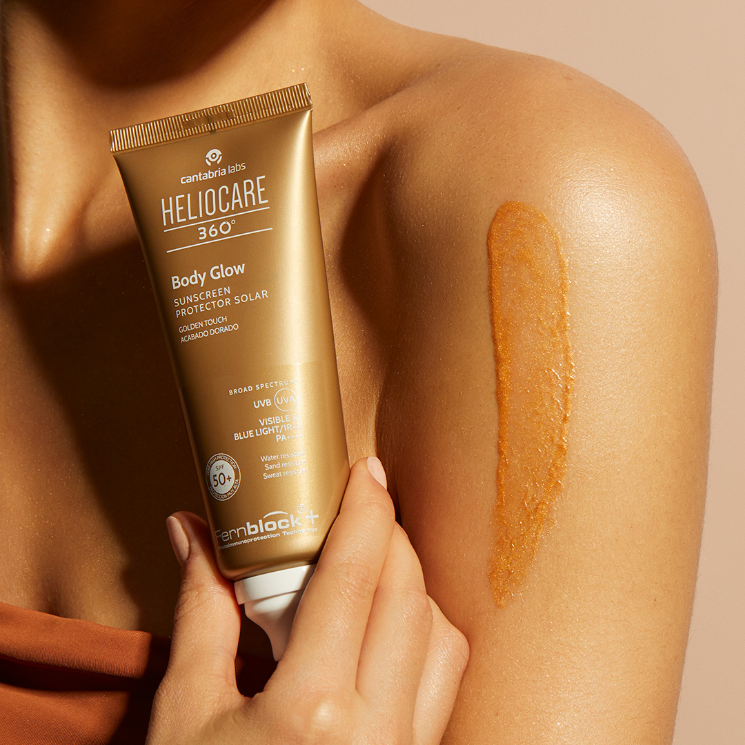 Billede til sociale medier Heliocare Body Glow 1