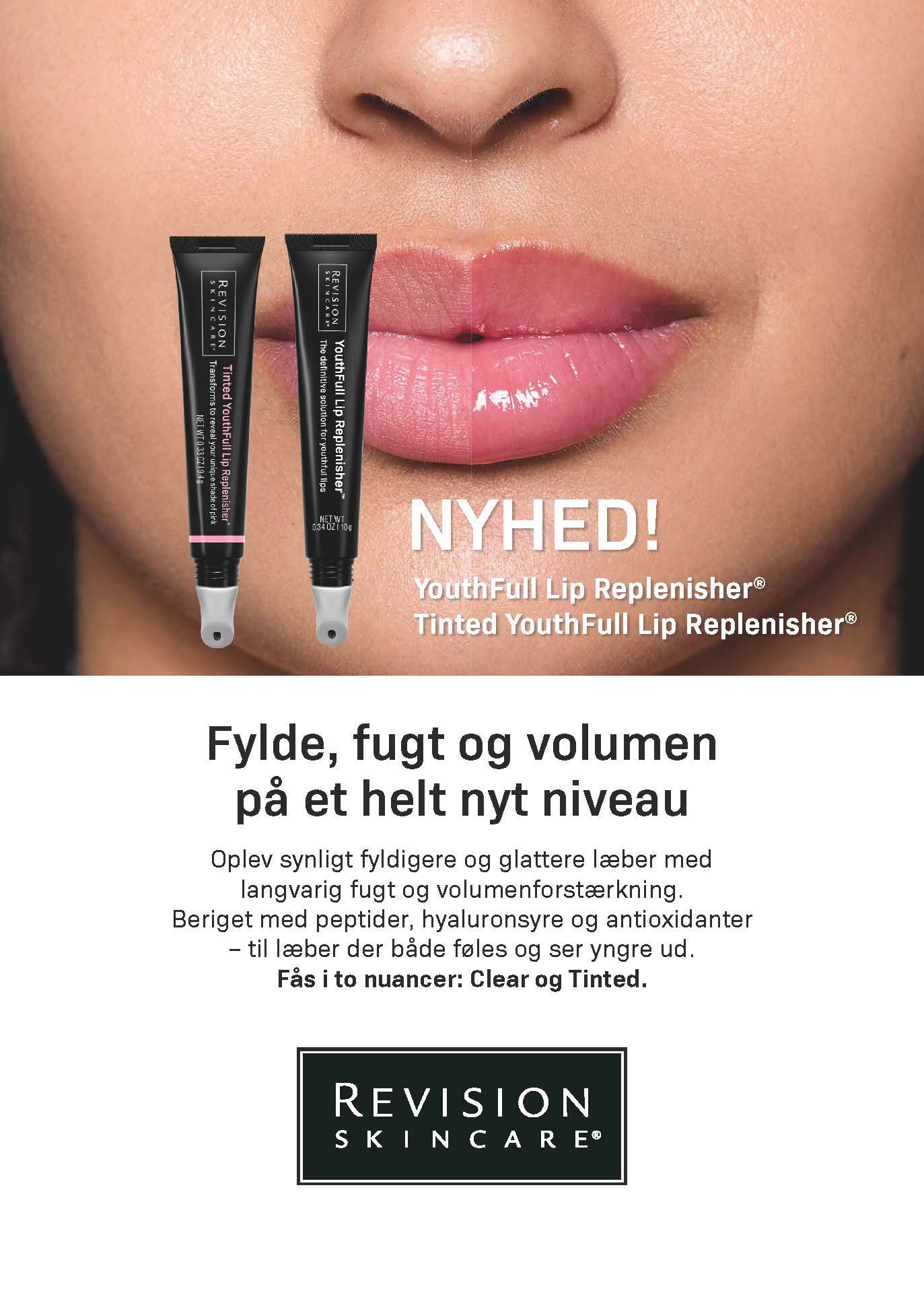 A4-skilt Revision Skincare YouthFull Lip Replenisher