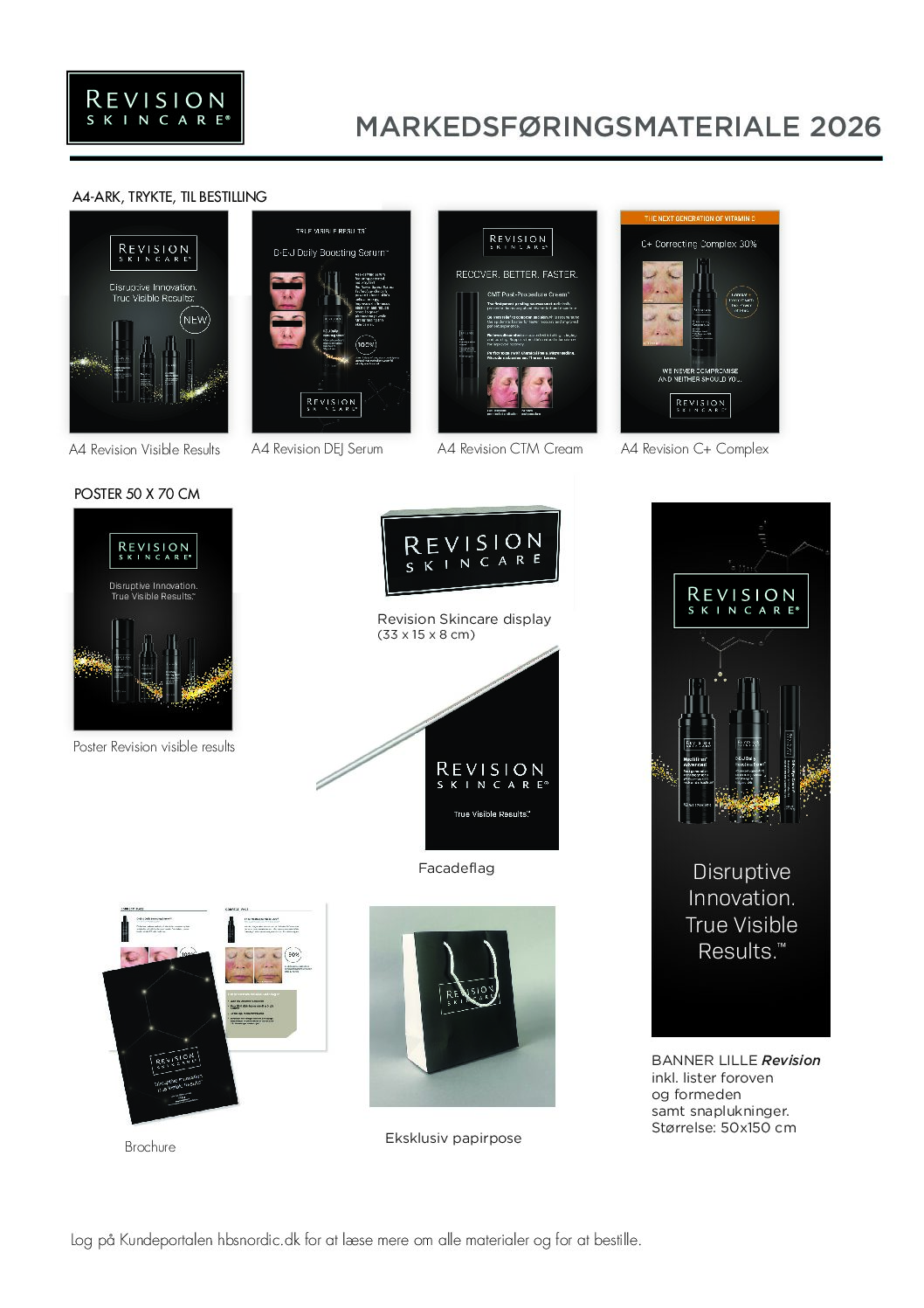 Revision markedsføringsmateriale