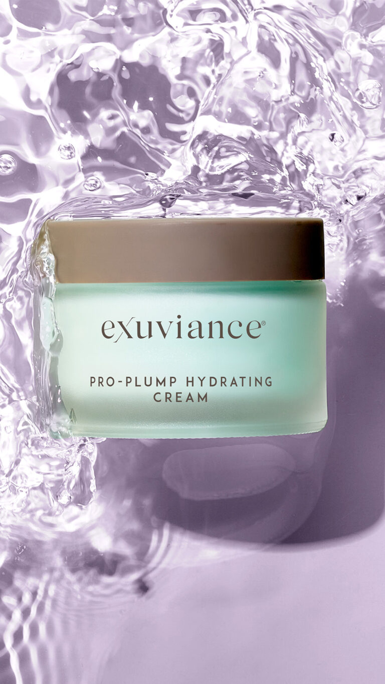 Billede til sociale medier Exuviance Pro-Plump Hydrating Cream vand story