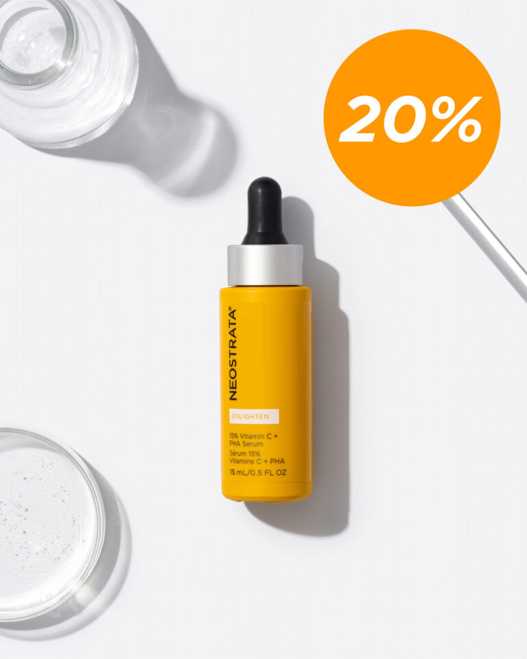 Billede til sociale medier NEOSTRATA Vitamin C + PHA kampagne