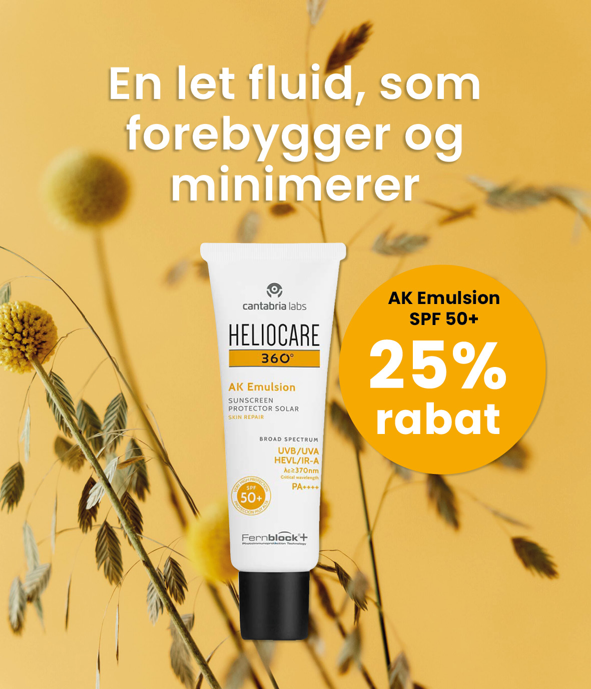 Billede til sociale medier Heliocare Tilbud AK Emulsion