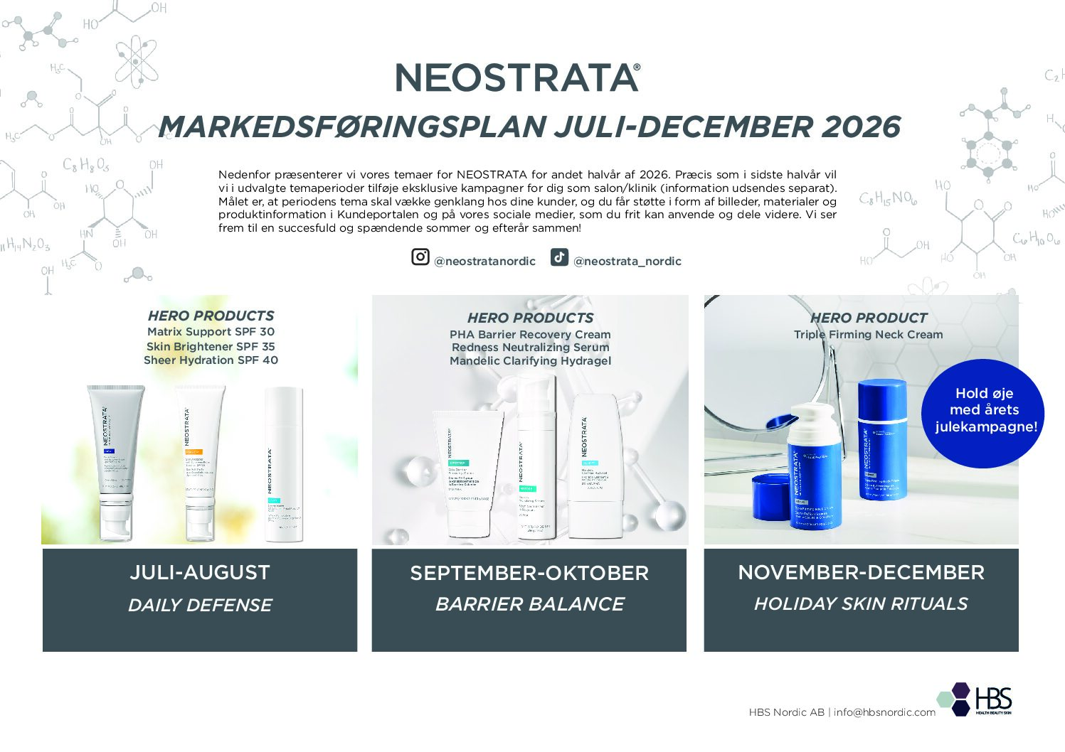 NEOSTRATA Markedsføringsplan efterår 2026